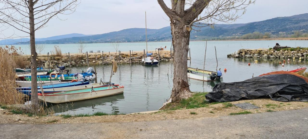 Appartamento Lago Trasimeno - Torricella Pg エクステリア 写真